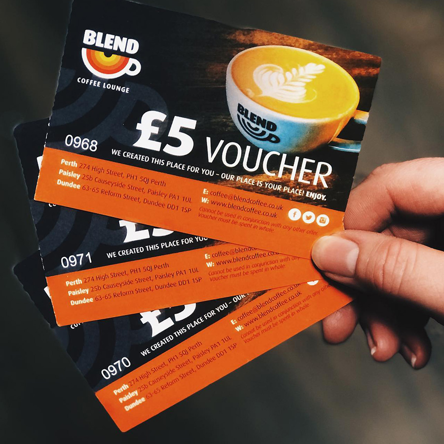 Blend vouchers